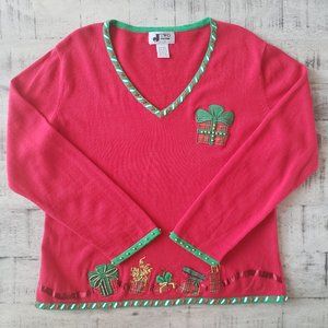 Ugly Christmas Presents Lightweight Sweater